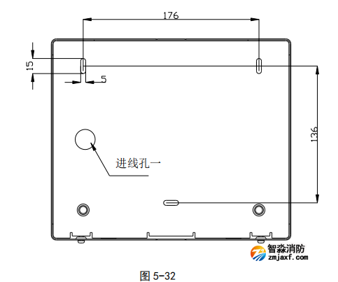 海灣GST-LD-8316型手自動(dòng)轉(zhuǎn)換開關(guān)安裝插孔